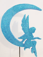 Load image into Gallery viewer, Fairy on the Moon Styrofoam Cutout - Designs by Ginny
