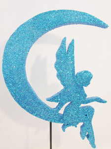 Fairy on the Moon Styrofoam Cutout - Designs by Ginny