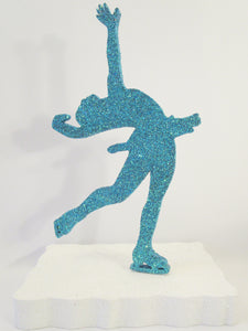 Figure skater centerpiece - Designs by Ginny