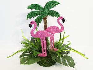 Styrofoam Flamingo Tropical Centerpiece