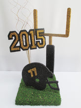 Load image into Gallery viewer, Football themed centerpiece - Designs by Ginny
