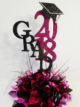 Load image into Gallery viewer, Graduation centerpiece with grad cap - Designs by Ginny
