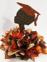 Load image into Gallery viewer, Grad Girl Leopard Graduation Centerpiece - Designs by Ginny

