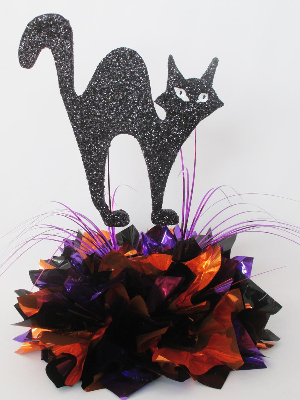 Cat themed Halloween Centerpiece - Designs by Ginny