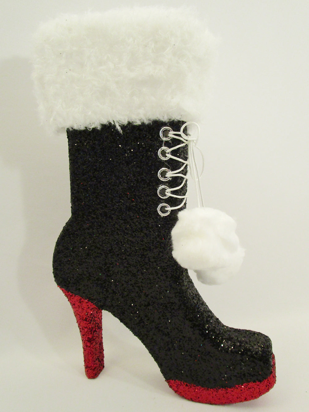 Fluffy best sale heeled boots