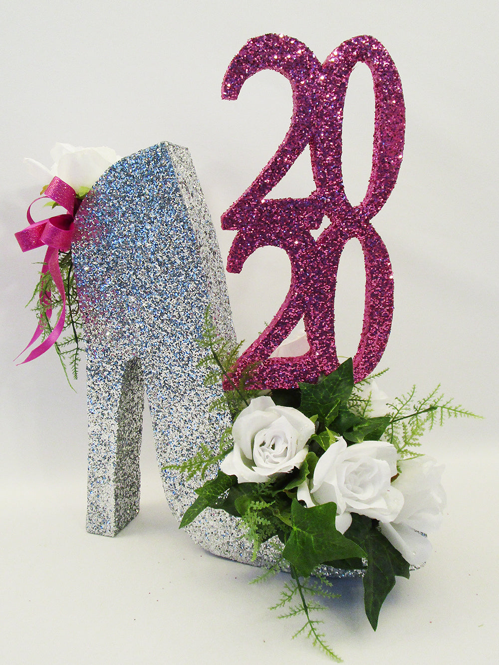 high heel shoe graduation centerpiece - Designs by Ginny