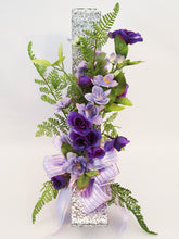 Load image into Gallery viewer, Purple and lavender high heel shoe centerpiece - Designs by Ginny
