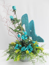 Load image into Gallery viewer, High heel shoe silk flower centerpiece - Designs by Ginny
