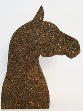 Load image into Gallery viewer, Brown horse head styrofoam cutout- Designs by Ginny
