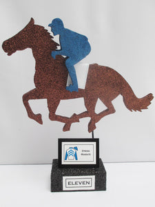 Horse and Jockey Centerpiece -Designs by Ginny