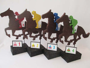 Horse and Jockey cutout - Designs by Ginny