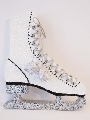 Ice skate Styrofoam cutout - Designs by Ginny