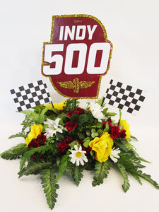 Indy 500 Floral Centerpiece