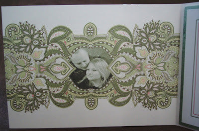 Custom Paisley Wedding Invite Sample