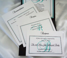 Load image into Gallery viewer, Pocketfold Wedding Invite accessory cards - Designs by Ginny
