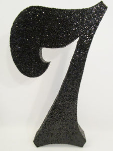 Large Number Styrofoam Cutout - #7 - Designs by Ginny