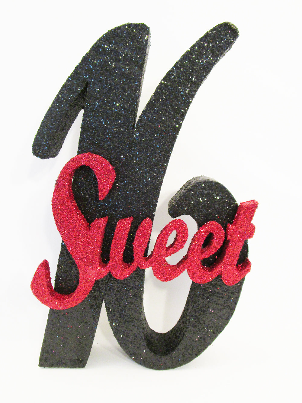 Sweet 16 styrofoam cutout - Designs by Ginny