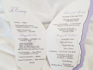 Lavender and white butterfly program - Designs by Ginny