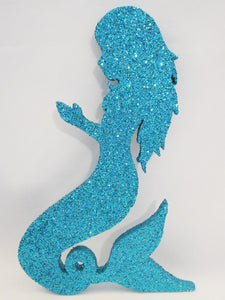 Styrofoam mermaid cutout - Designs by Ginny