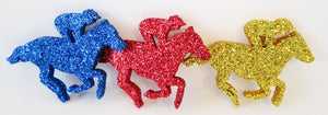 Mini Horse and Jockey Styrofoam Cutout - Designs by Ginny