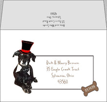 Load image into Gallery viewer, Dog themed envelope
