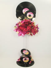 Load image into Gallery viewer, Motown themed real records centerpiece - Designs by Ginny
