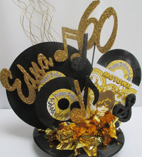 Load image into Gallery viewer, MOTOWN 60TH BIRTHDAY CENTERPIECE - DESIGNS BY GINNY
