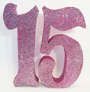 Clearance Number 15 Styrofoam cutout – Designs by Ginny