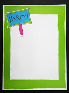 Party invite - Designs by Ginny