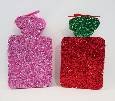 Mini Perfume Bottle Ornament - Designs by Ginny