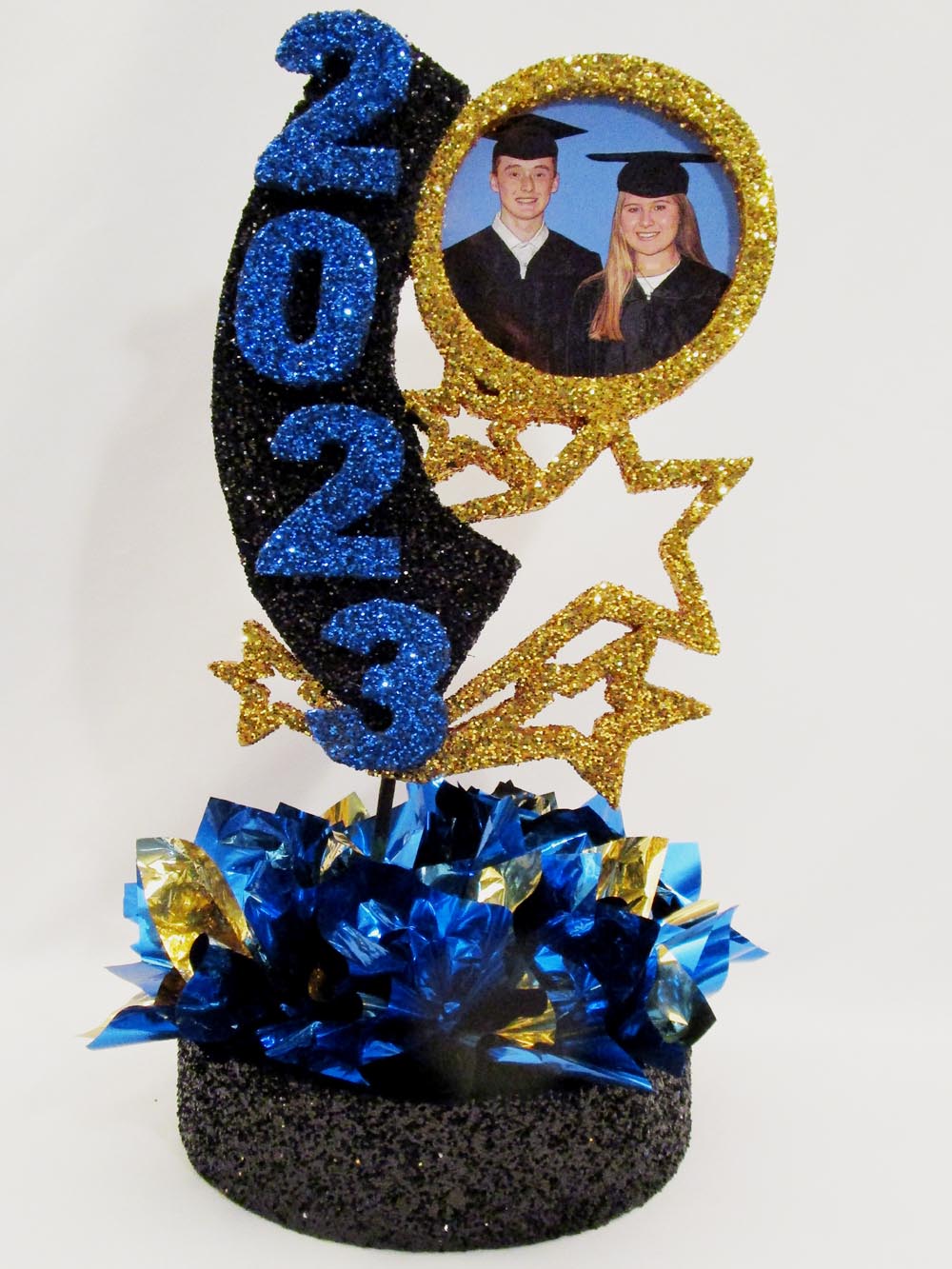 Custom Picture Graduation Centerpiece - Designs by Ginny