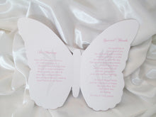 Load image into Gallery viewer, Pink, Silver &amp; Rhinestone Butterfly Program
