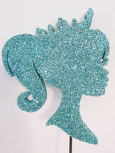 Load image into Gallery viewer, Princess Head Silhouette Cutout - Designs by Ginny
