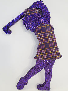 Woman Golfer Purple - Designs by Ginny