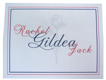 Load image into Gallery viewer, Red, White &amp; Blue Wedding Invite
