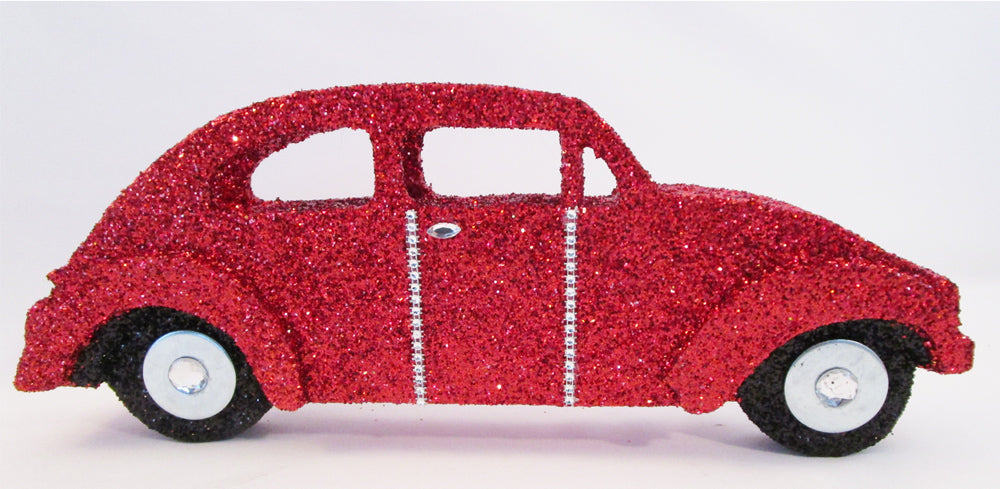 styrofoam red volkswagen - Designs by Ginny