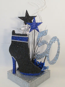 Styrofoam Shoe Boot  & Stars Centerpiece