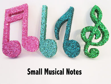 Styrofoam musical notes - Designs by Ginny