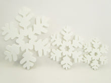 Load image into Gallery viewer, Styrofoam Snowflake cutouts - Designs by Ginny
