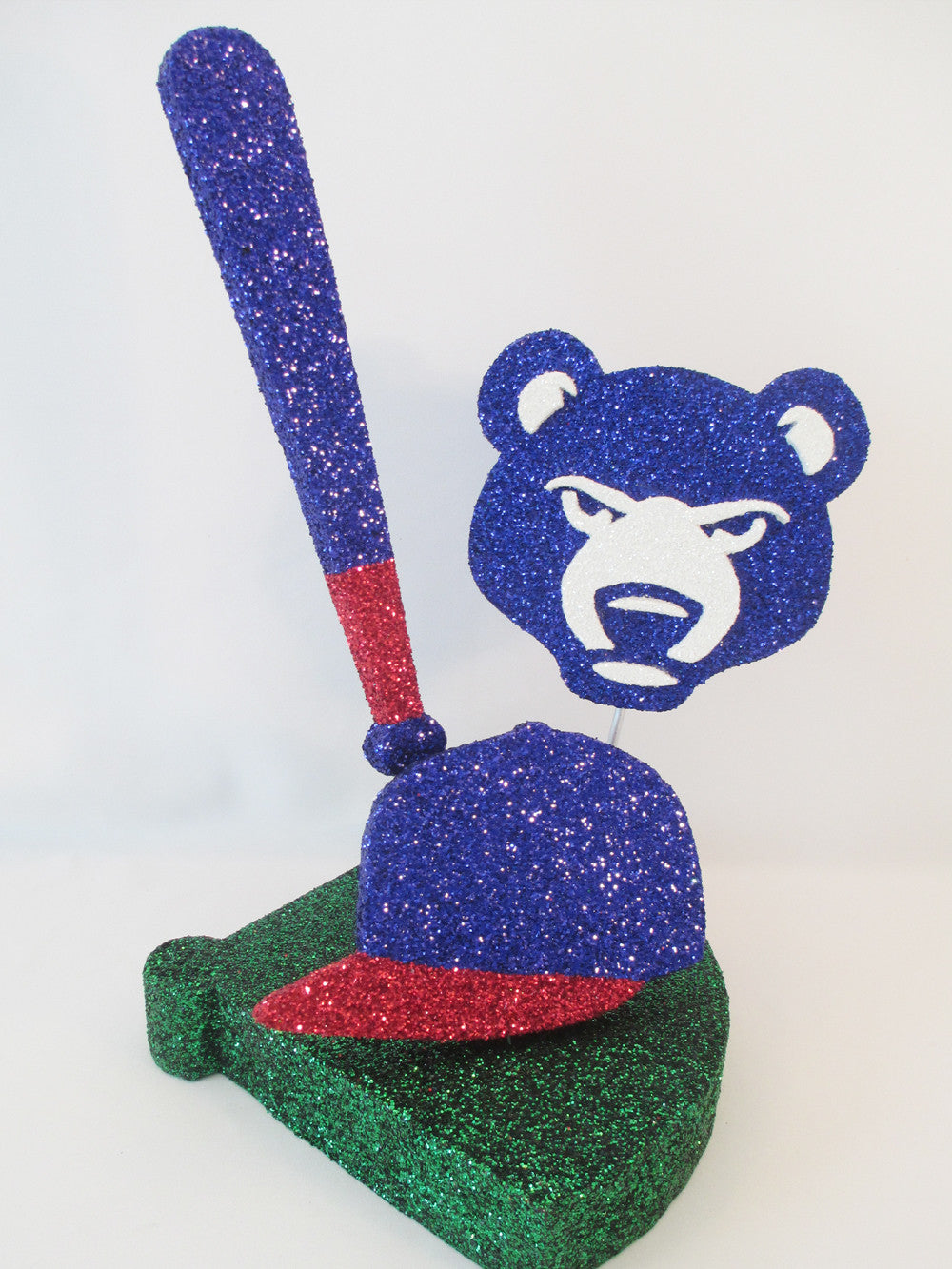 South Bend Cubs Table Centerpiece