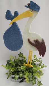 Stork - Baby  Centerpiece - Designs by Ginny