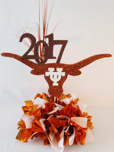 Longhorn themed centerpiece - Designs by Ginny