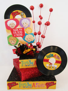1960's themed centerpiece - Designs by Ginny