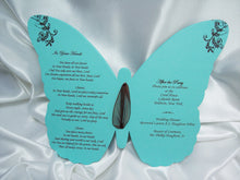 Load image into Gallery viewer, Butterfly wedding program - Designs by Ginny
