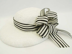 Styrofoam brim hat - Designs by Ginny