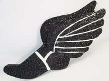 Load image into Gallery viewer, Winged track shoe cutout - Designs by Ginny
