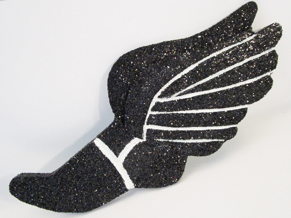 Winged track shoe cutout - Designs by Ginny