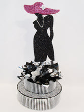 Load image into Gallery viewer, Woman silhouette centerpiece - Designs by Ginny
