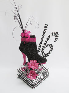 Shoe Boot Centerpiece - Designs by Ginny